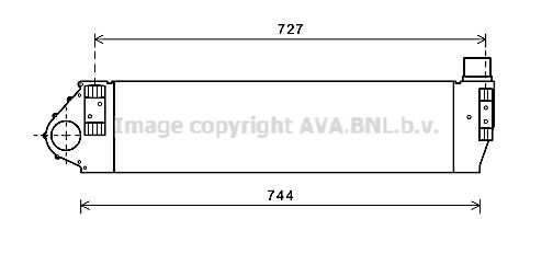 AVA QUALITY COOLING Интеркулер RT4482